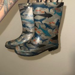 Rain Boots Size 11/12 Kids 