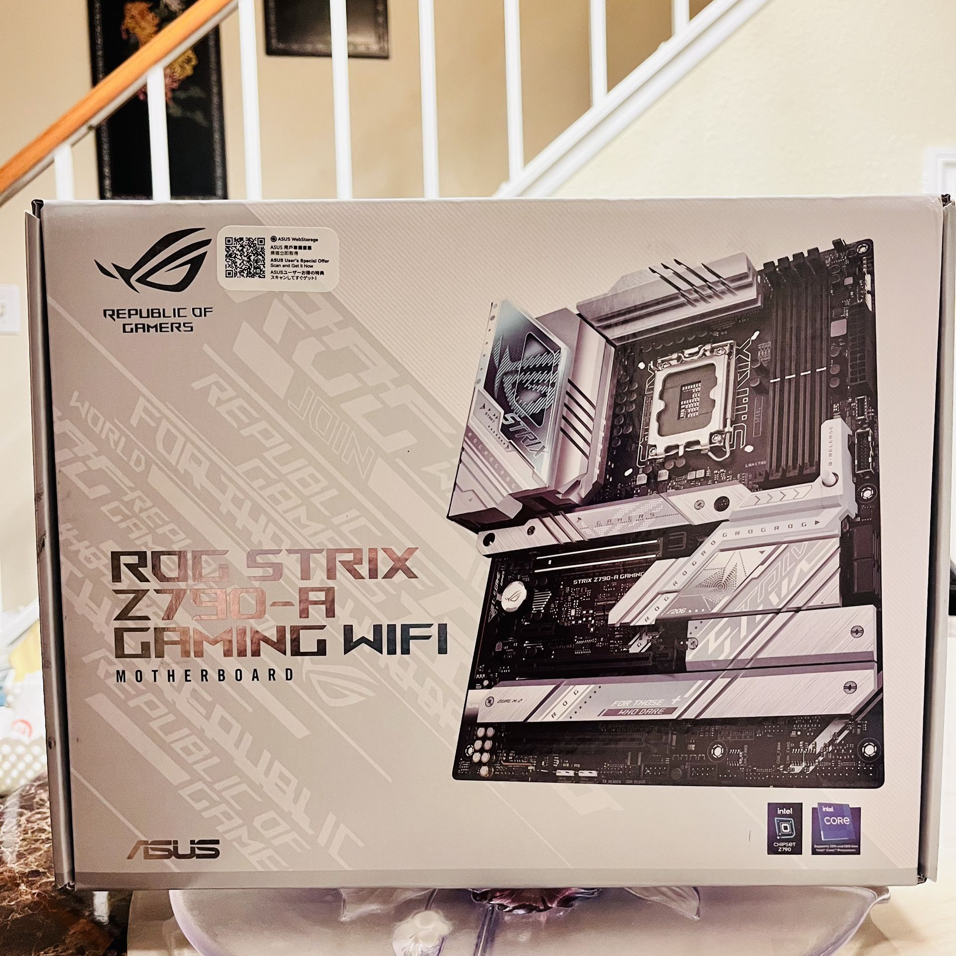 ASUS ROG Strix Z790-A Gaming WiFi 6E LGA 1700 ATX Motherboard Brand New