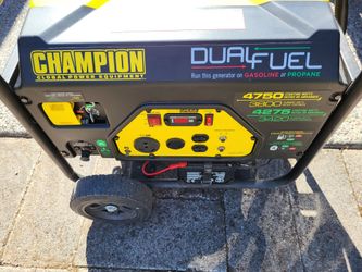 Champion Generator Dual Fuel 
