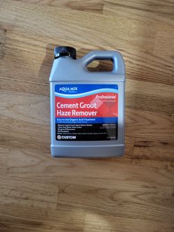 Grout Haze Remover