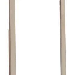 Coaster Jessica Rectangular Mirror White, Rectangular 