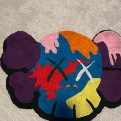 KAWS Bear Rug – Streetwear / Hype Room Decor