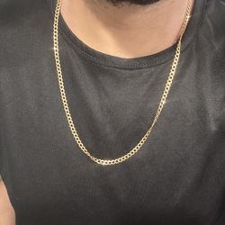 14K Gold Curb Link Chain