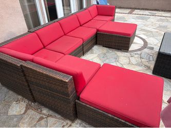 Ohana Wicker Patio Set