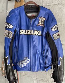 Suzuki Motorcycle Leather Jacket