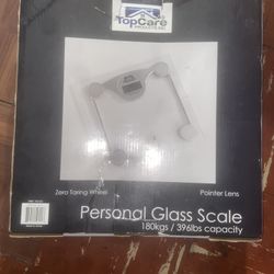 Top Care Personal Glass Scale 