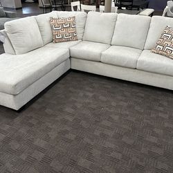 Light cream gorgeous sectional