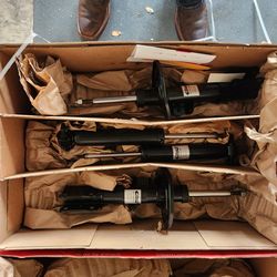 2018 mustang ecoboost eibach front and rear shock and strut kit NEVER USED