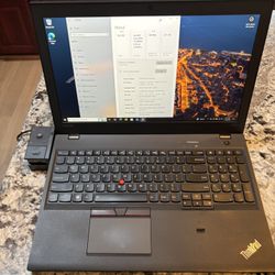 Lenovo T560 i7 16gb 512gb nvme ssd docking station laptop