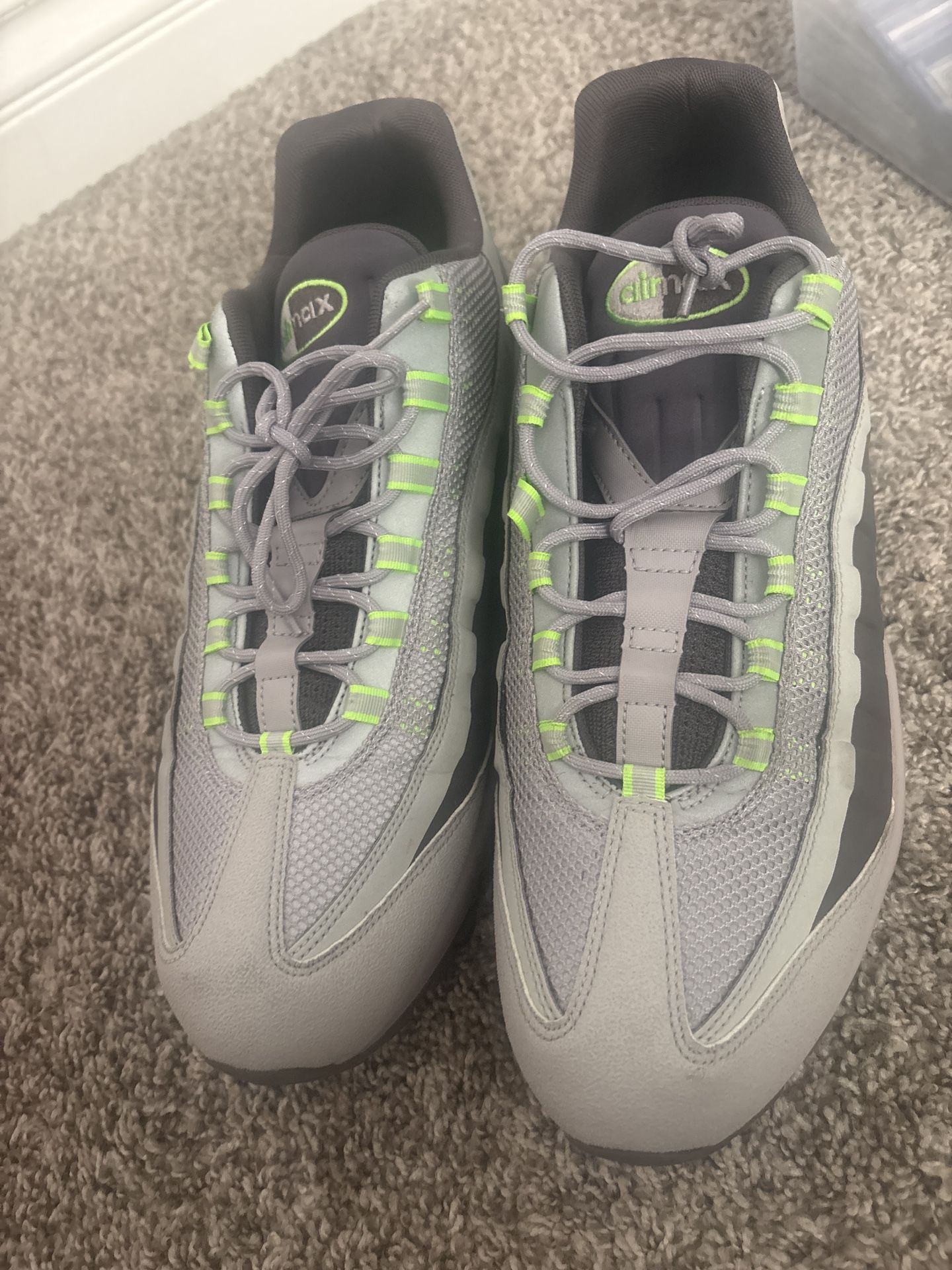 Nike Air Max 95 Utility Thunder Grey Volt β Size 15 β With Box π₯