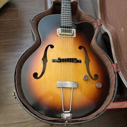 Vintage 60’s Gretsch Clipper w/case. Plays Great. Trades Considered 