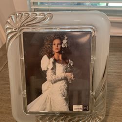 14 1/4” Rare Mikasa “Mystique” Glass Picture Frame – Limited Edition (#250/830) – Made in Germany