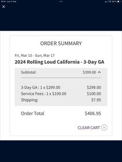 Rollins Loud 3 Day GA