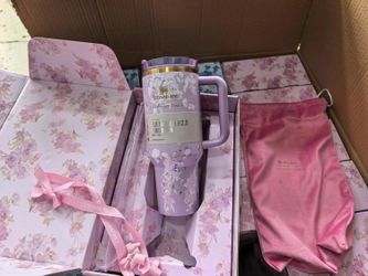 Stanley Love Shack Fancy Purple Floral Gift Box 40oz 