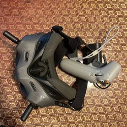 DJI Goggle V2 and motion controller 2