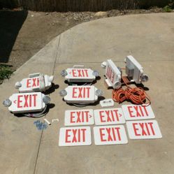 exit signs For Business, Halloween,Christmas 