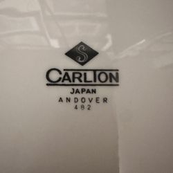 Carlion Japan Vintage Fine China Saucer 