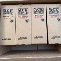 Ace Pre-Rolled Cones 1000pcs