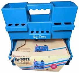 Vintage EZ-Tote Tool Caddy With Packaging Clean