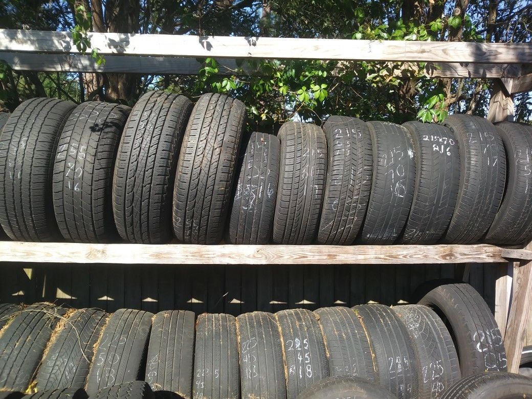 Cheap new and used tires