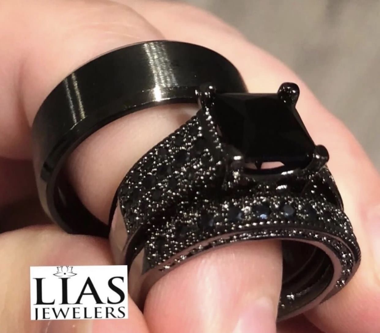 New Men’s And Women’s Wedding Ring Set