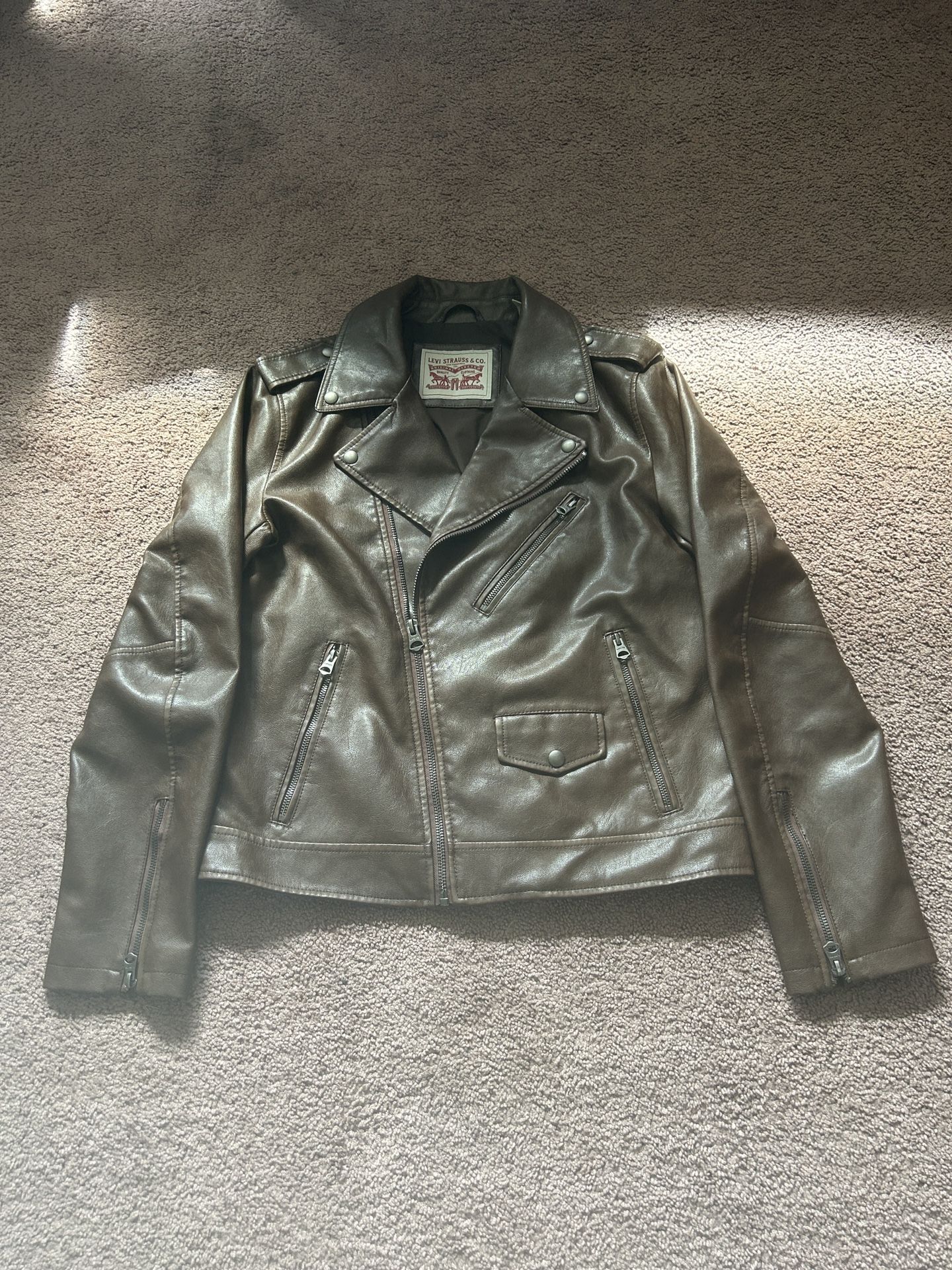 Levi’s Leather Biker Jacket