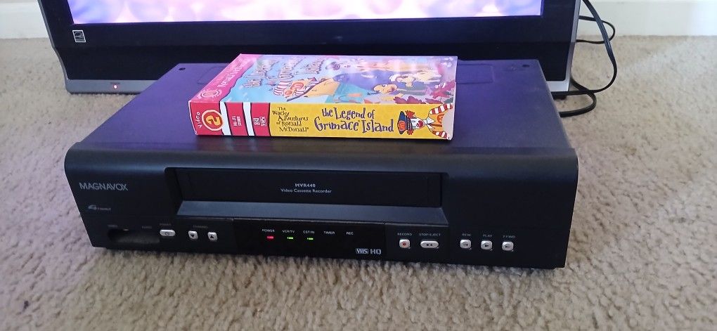 Working Magnavox VCR VHS Home Video Tape Player