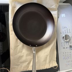 Made-in seasoned 12 Inch Carbon Steel Frying Pan