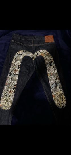 Evisu Embroidered Jeans size 34
