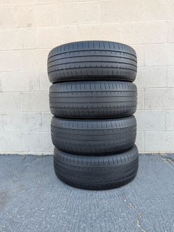 215/55/17 SET OF TIRES USED