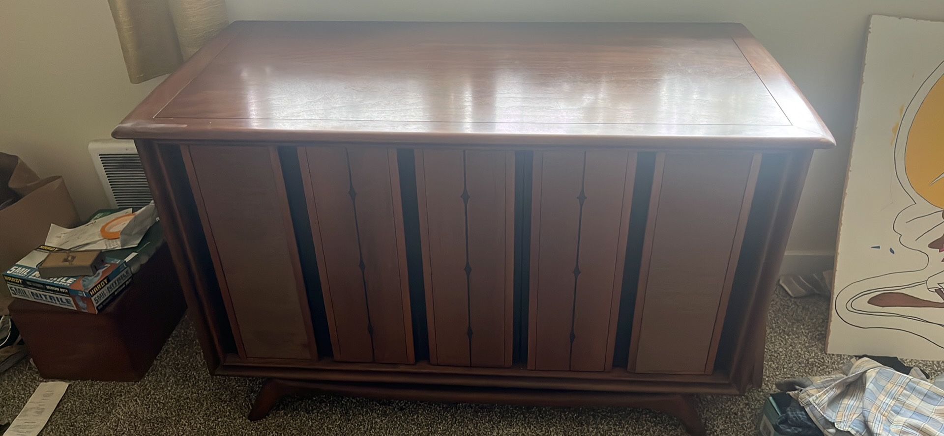 MidCentury Storage Cabinet/dry Bar/ Media Console
