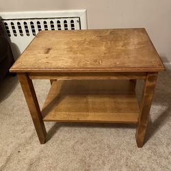 Two Tiered Accent Table