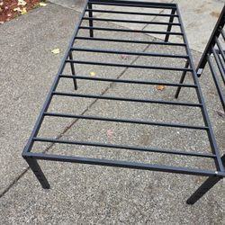 Metal Bed Frame For A Twin