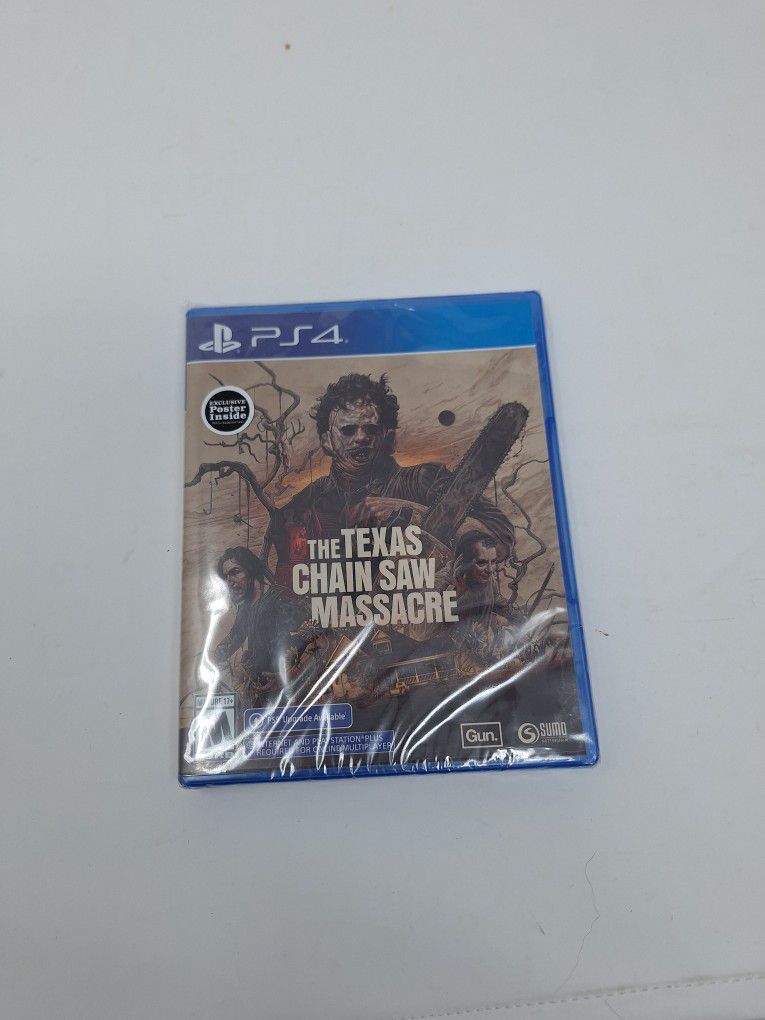 THE TEXAS CHAIN SAW MASSACRE PS4 PLAYSTATION 4 BRAND NEW