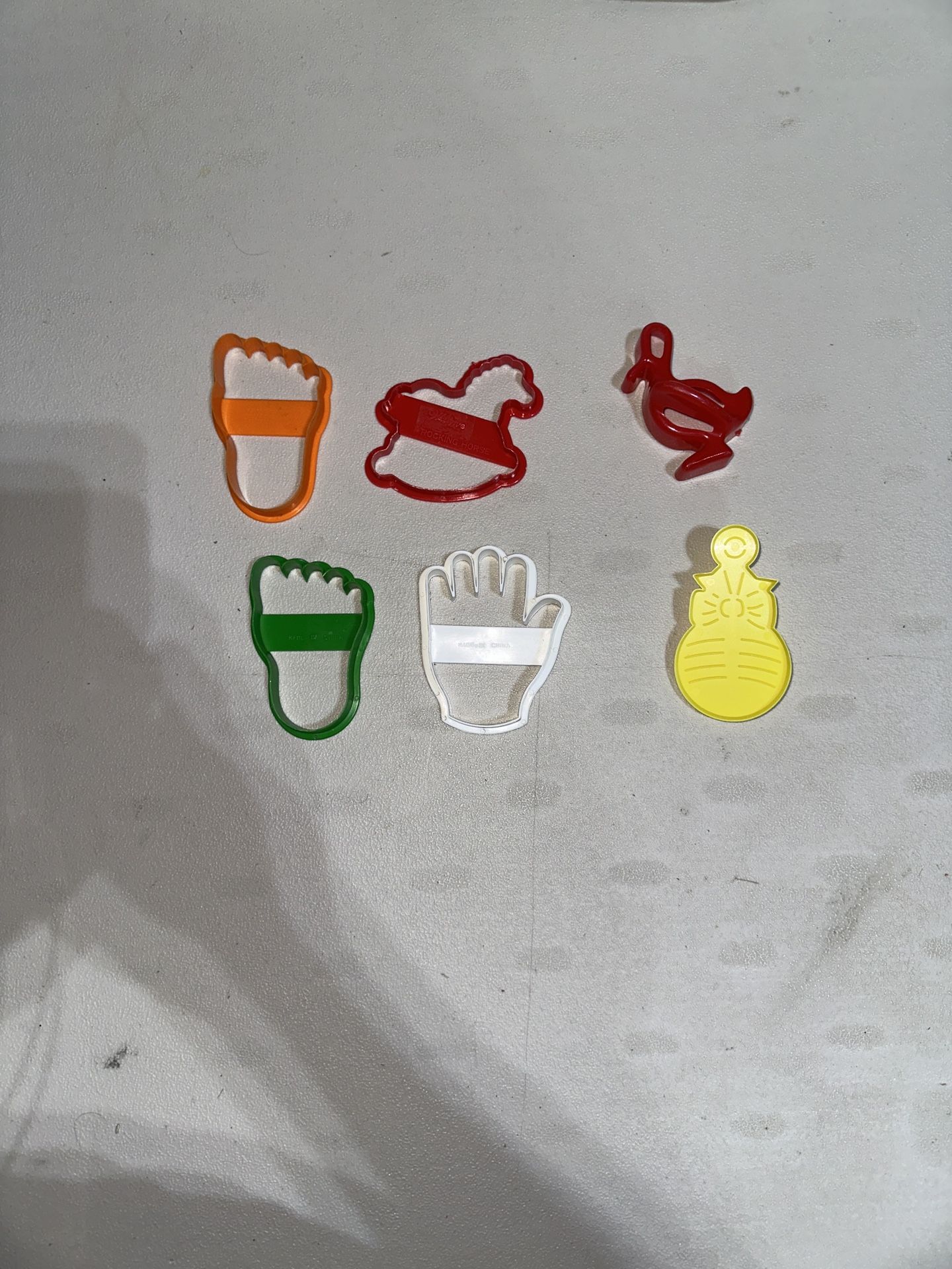 Six Various Cookie Cutters