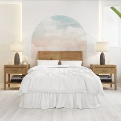 Super Cute Wall Decal Headboard 