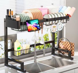 Over the sink drying rack