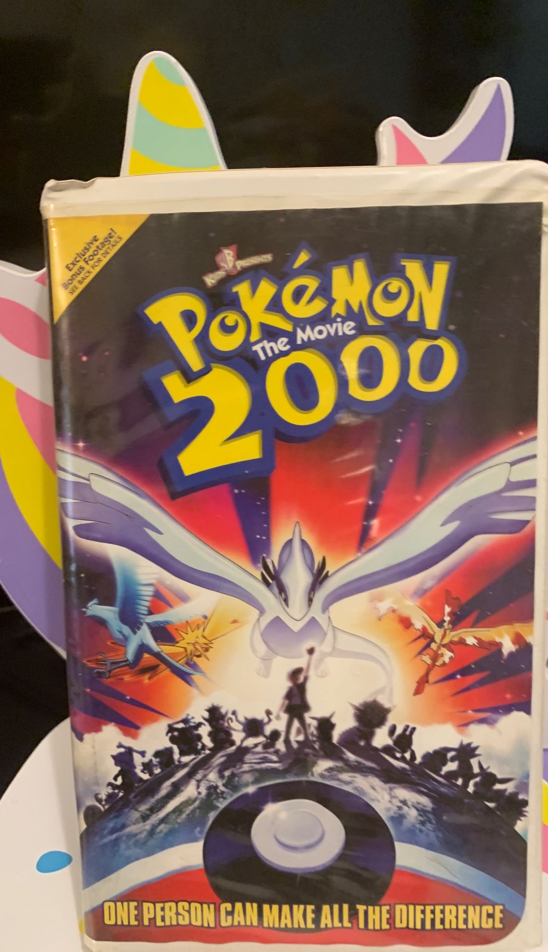 Pokémon The Movie 2000 VHS