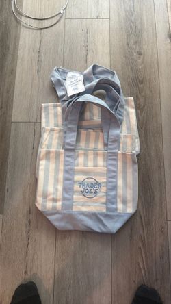 Trader Joe’s tote bag blue