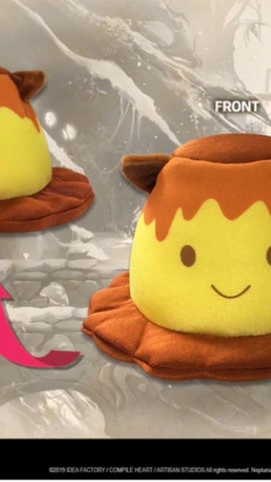 Neptunia Pudding Plush (new)