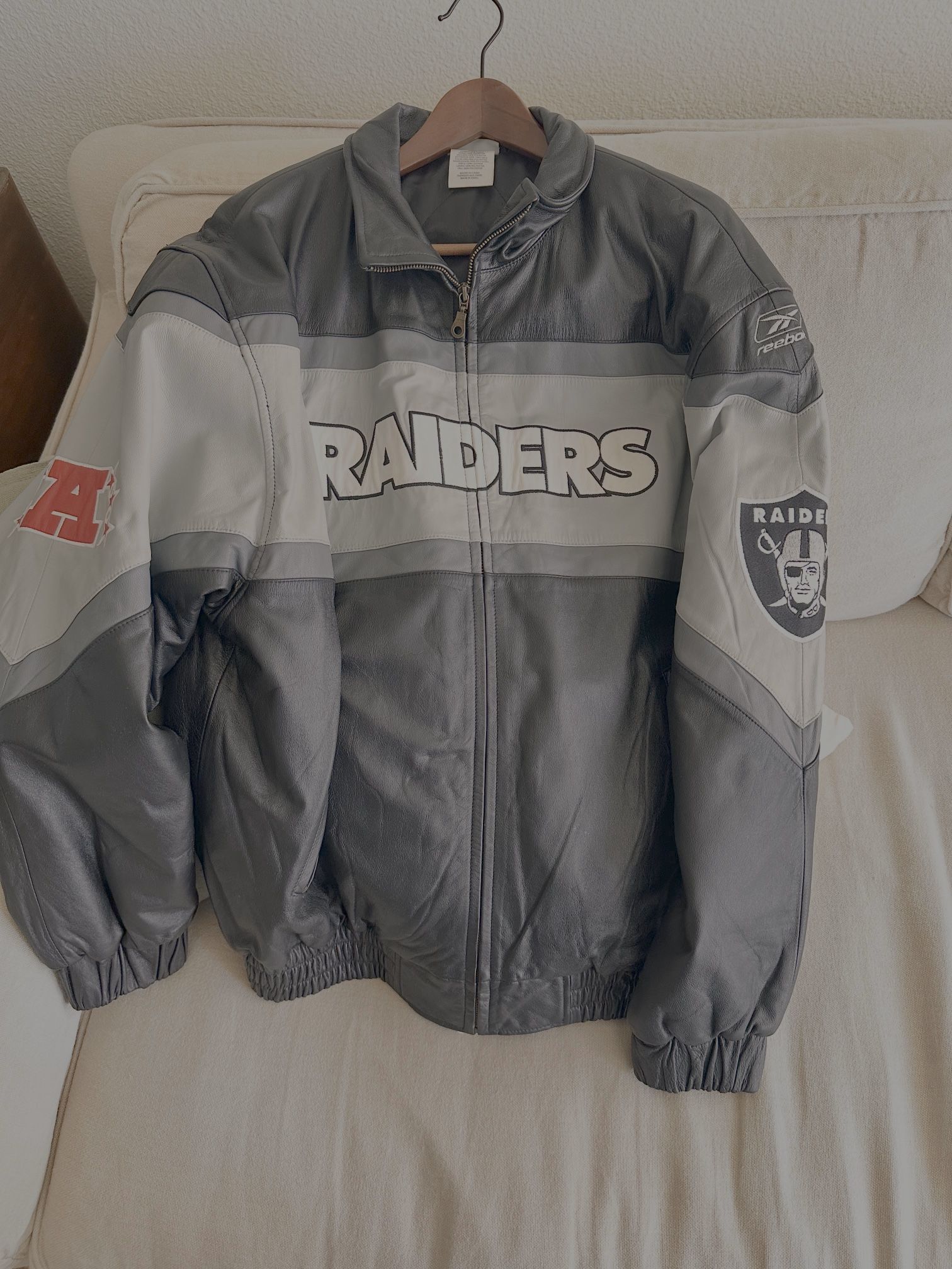 Raiders Leather Jacket