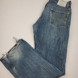 Levi's Eco Vintage Straight 539 Distressed Jeans White Label Tab Men's 36x34