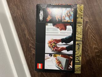 Packaged deal: foldable walking z1 pad, retired LEGO botanical garden(new, sealed) caraway pan(used) Warren Kimble snowman portrait