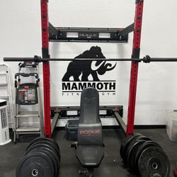 HOME GYM EQUIPMENT!!!Over $3000 of Rogue equipment for $1700 !  Send ur offer !! 