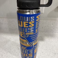 St. Louis Blues Stainless Steel Water Bottle