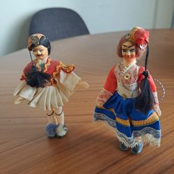 Vintage Greek Souvenir Dolls