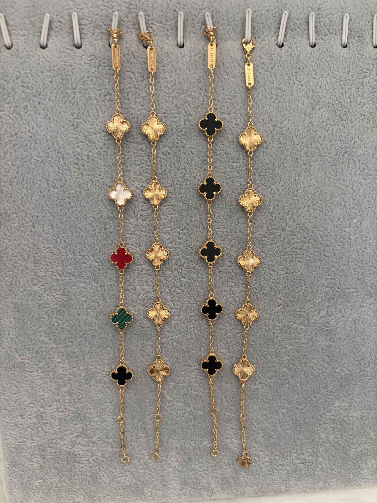 Mini Clover Charm Bracelet