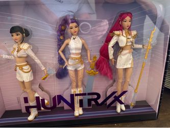 💜 HUNTR/X Rumi Mira Zoey "What It Sounds Like" 3 Pack Mattel Creations IN HAND