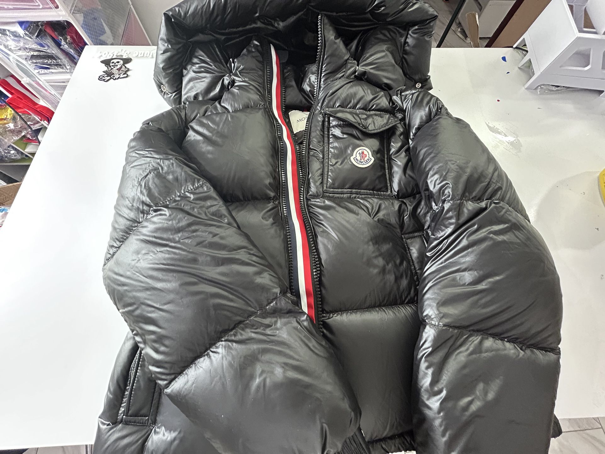 Moncler Montibelard Jacket Size 3 - Large Comes With Orginal Bag
