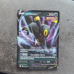 Umbreon V Pokémon Card